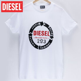 ディーゼル DIESEL Tシャツ 半袖 メンズ ブランド ロゴ 黒 白 S M L XL XXL 3XL 大きいサイズ 半袖Tシャツ 丸首 T-DIEGO C1