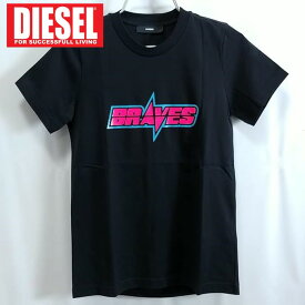 ディーゼル Tシャツ レディース カットソー DIESEL ブランド XXS XSサイズ ブラック ホワイト T-SILY-WG