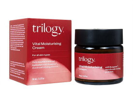 トリロジー バイタル モイスチュアライジング クリーム 60ml Trilogy Vital Moisturising Cream ※使用期限：2024年7月