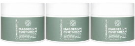 オシマグネシウム マグネシウム・フットクリーム100ml 3本 パッケージ変更 (OSIMAGNESIUM) Magnesium Foot Cream