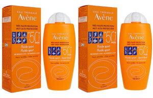 アベンヌ スポーツフルイドSPF50+_100ml 2本 (Avene) Fluide Sport SPF50+ ※使用期限:2026年1月