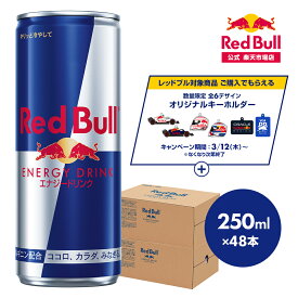＼28％OFFクーポン対象 4/14 20:00 〜 4/18 23:59／【公式】 レッドブル エナジードリンク 250ml×48本(24本×2ケース) 送料無料 Red Bull 翼をさずける 栄養ドリンク カフェイン 箱 ギフト redbull 炭酸 炭酸飲料 缶 まとめ買い
