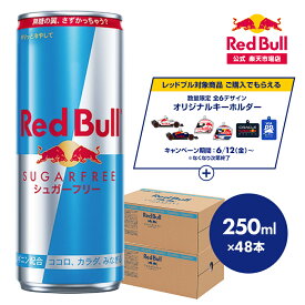 ＼28％OFFクーポン対象 4/14 20:00 〜 4/18 23:59／【公式】 レッドブル エナジードリンク シュガーフリー 250ml×48本(24本×2ケース) Red Bull 翼をさずける 糖質ゼロ 糖類ゼロ ゼロカロリー ノンシュガー 無糖 シュガーレス 栄養ドリンク 箱