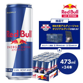 ＼24％OFFクーポン対象 3/11 09:59 まで／【公式】 レッドブル エナジードリンク 473ml×24本(12本×2ケース) 送料無料 Red Bull 翼をさずける 栄養ドリンク カフェイン 箱 ギフト redbull 炭酸 炭酸飲料 缶 まとめ買い