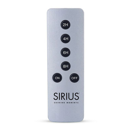 たくさん飾ったSIRIUSを一括でオンオフ可能に 便利なタイマー付き シリウス LEDキャンドル用 リモコン リモートコントローラー 上等 専用 タイマー LEDキャンドルライト ゆらぎ 日本限定 デンマーク 電飾 SIRIUS ティーライト ろうそく 飾り