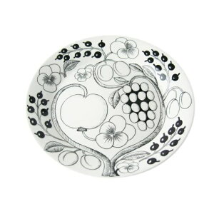 【レビューでクーポン&プレゼント】アラビアフィンランド オーバルプレート 25cm ブラック arabia Finland Paratiisi (食器 黒 オシャレ お洒落 かわいい 北欧 北欧食器 ギフト)