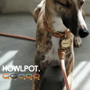 【レビューでクーポン&プレゼント】HOWLPOT. WE ARE TIGHT 犬用首輪 (ペット用品 小型犬 中型犬 リード犬 犬用 クライミングロープ おしゃれ ドッグ かわいい)