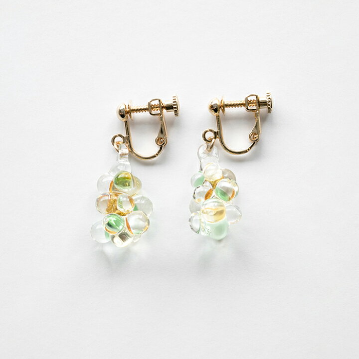 楽天市場】HARIO×イイダ傘店 イヤリング コモレビ (ハリオ 