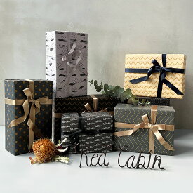 【レビューでクーポン&プレゼント】Red Cabin オリジナルギフトラッピング 全9種類 ( 贈り物 プレゼント ギフト ラッピング 熨斗 メッセージカード 誕生日 出産祝い 引越し祝い 新築祝い かわいい おしゃれ 包装紙 ギフト包装 ギフトラッピング袋 おしゃれ包装紙)