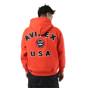 y|Cg10{z AVIREX K戵X 6123467-783-4931002 ArbNX ABbNX  Y gbvX  ~^[  VARSITY LOGO SWEAT ZIP UP PARKA o[VeB S XEFbg Wbv A