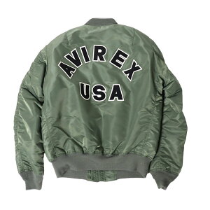 y|Cg10{zAVIREX ABbNX K戵X 6102171 MA-1 R}[VS MA-1 COMMERCIAL LOGO AE^[ Wp[ tCgWPbg Z[WO[ ubN