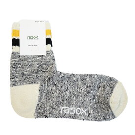 ラソックス 正規取扱店 日本製 rasox ソックス まとめ買い L字型 CA250LC01 スラブライン・ミッド 靴下 くつ下 直角 レディース メンズ