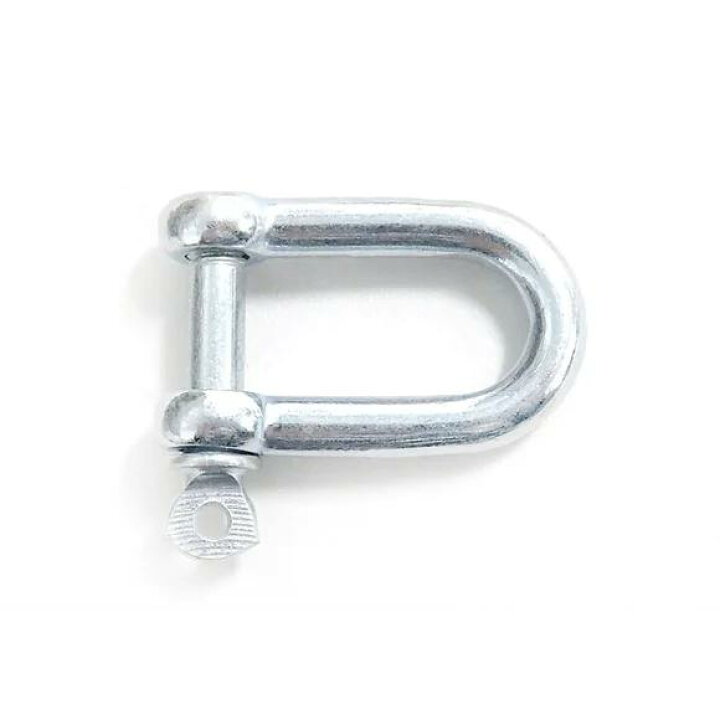 楽天市場】メッキシャックル6mm 亜鉛 50個セット シャックルM6 ロープ 