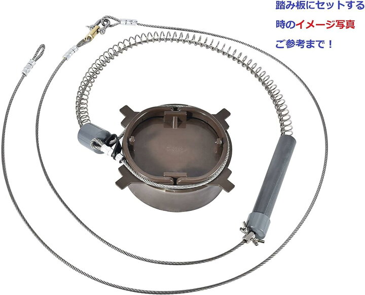 楽天市場】850mm 強力 くくりワイヤー 10個 セットくくり罠 850mm 