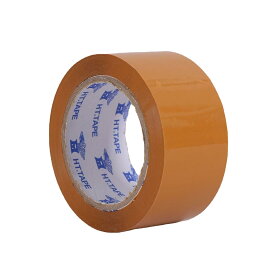 梱包用OPPテープ 黄色55mm×153m 粘着テープ イエローテープ 梱包テープ ガムテープ 1巻