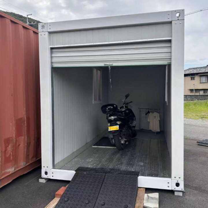 楽天市場】【特価販売 カスタム可】車庫 組立式ハウス ユニットハウス 