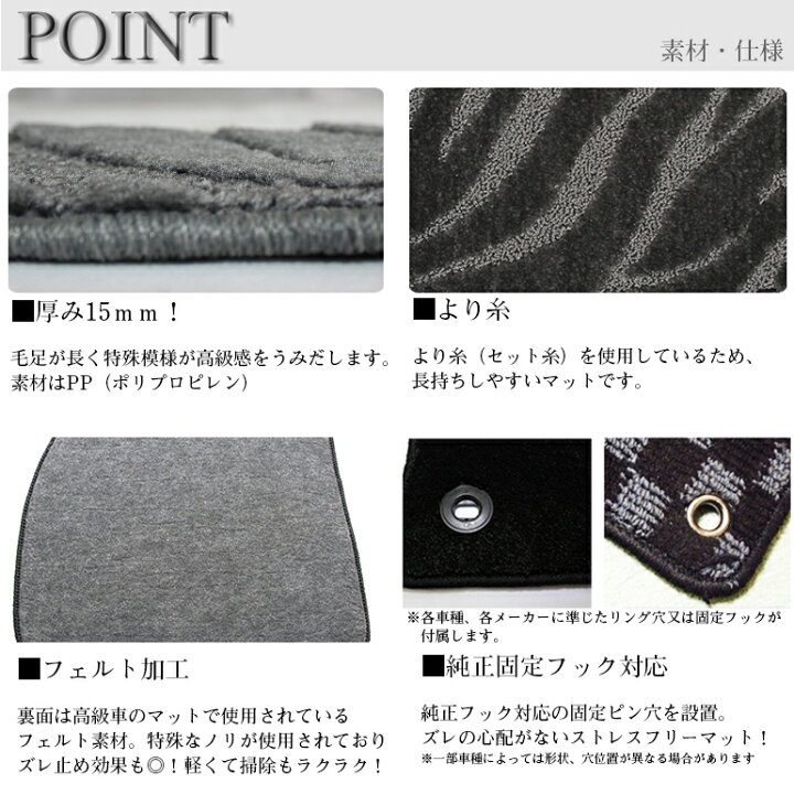 楽天市場 店頭受取対応商品 スイフト スイフトスポーツ専用 ラグジュアリーフロアマット送料無料 カーマット フロアーマット クルマ 内装 車マット 自動車マット 車用品 自動車 車 Redix