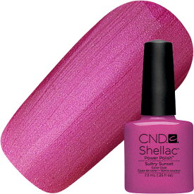 シーエヌディー・CREATIVE ・クリエイティブ CND 【2014パラダイスコレクション】シェラック カラーコート7.3ml 298サルトリー・サンセット【お取り寄せ】【パール/ジェルネイル/カラージェル】