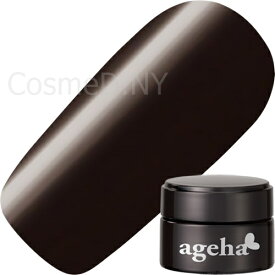 ジェルネイル カラージェル アゲハ ageha コスメカラー2.7g 203 ダークブラウン ゆうパケット マット【当店商品3980円（沖縄離島は税込9800円）以上で送料無料】楽天39ショップ