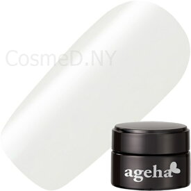 アゲハジェル ageha Gel コスメカラー2.7g 100 ピュアホワイト【ネコポス対応】【シアー ホワイト/ジェルネイル/カラージェル】