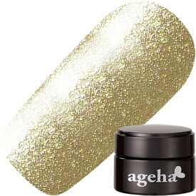 アゲハジェル ageha Gel 【グリッターシリーズ】コスメカラー2.7g 412 イエローゴールド【ネコポス対応】【グリッター/ジェルネイル/カラージェル】