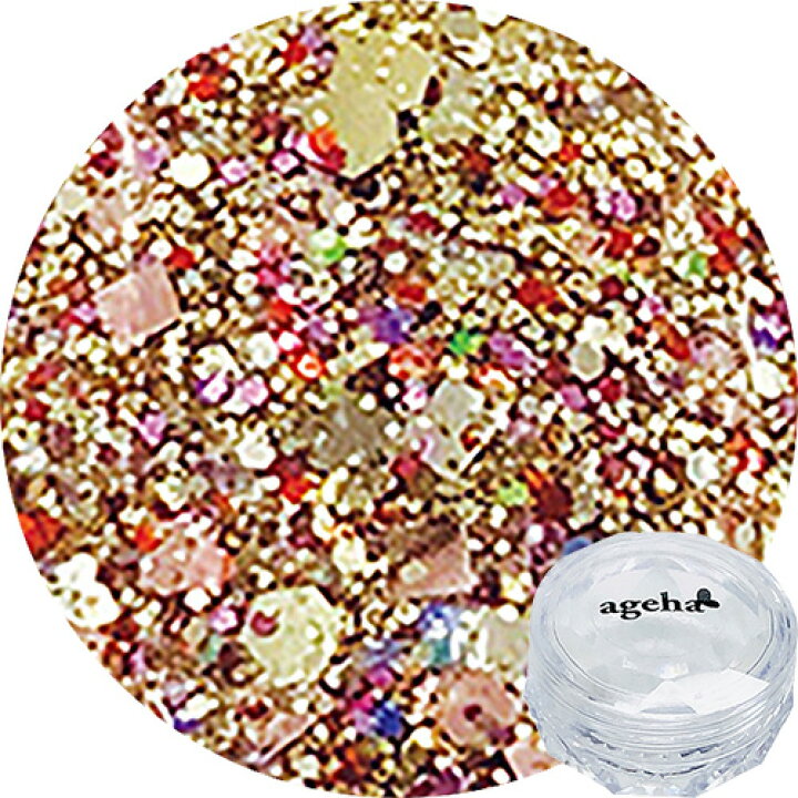 アゲハジェル ageha Gel 【Mix star collection】グリッター G-14【ネコポス対応】【アート/ラメ/グリッター/ホロ】 コスメ&ドラッグNY ageha アゲハ グリッター G-18 2g