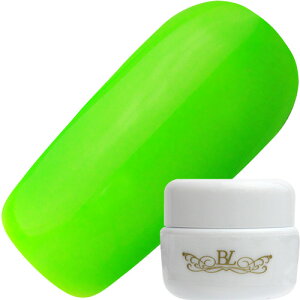 ジェルネイル カラージェル ベラネイル Bellanail Crazy Neon カラージェル3ml BL043 クレイジーライム ゆうパケット カラージェルネイル ネオン【当店商品3980円(沖縄離島は税込9800円)以上で送料