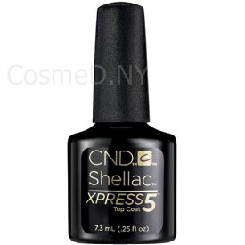 シーエヌディー・CREATIVE ・クリエイティブ CND シェラック エクスプレス5 トップコート 7.3ml【トップ/ジェルネイル/クリアジェル】