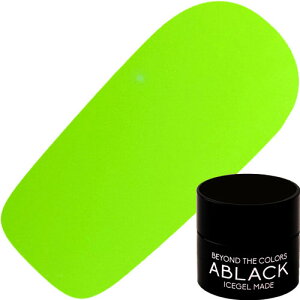 ジェルネイル カラージェル アイスジェル ICEGEL ABLACK ネオンサインジェル3g 1295 ライムグリーン ICEGEL icegel あいすじぇる NEON SIGN GEL Lime Green【当店商品3980円(沖縄離島は税込9800円)以上で送料