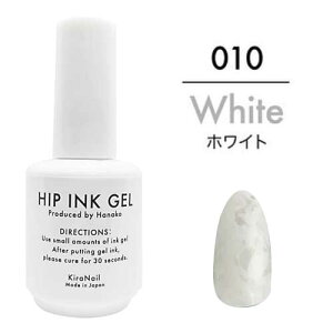 �W�F���l�C�� �J���[�W�F�� �L���l�C�� Kira Nail Hanako�v���f���[�X �q�b�v�C���N�W�F��10ml 010 �z���C�g ������ �W�F������ �W�F���l�C���A�[�g�C���N