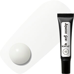 �W�F���l�C�� �J���[�W�F�� �R�R�C�X�g KOKOIST Squeeze Gel(�X�N�C�[�Y�W�F��)10g 02 Sheer White �䂤�p�P�b�g�y���X���i3980�~�i���ꗣ���͐ō�9800�~�j�ȏ�ő��������z�y�V39�V���b�v