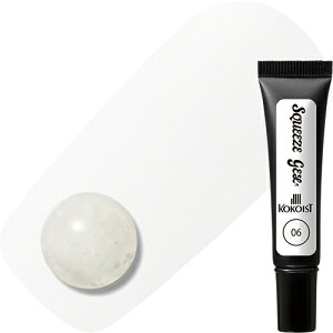 �W�F���l�C�� �J���[�W�F�� �R�R�C�X�g KOKOIST Squeeze Gel(�X�N�C�[�Y�W�F��)10g 06 Snow Flakes �䂤�p�P�b�g�y���X���i3980�~�i���ꗣ���͐ō�9800�~�j�ȏ�ő��������z�y�V39�V���b�v