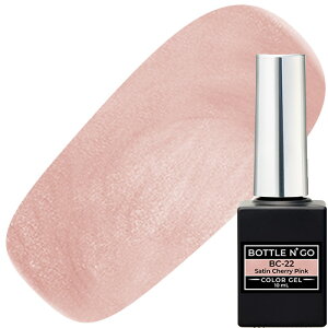 WFlC J[WF RRCXg KOKOIST {gS[10ml BC-22 Satin Cherry Pink   Bottlen' Go Color Gel Bottlen'GoColorGel BOTTLENf GO Color gel {gS[J[WFV[Y