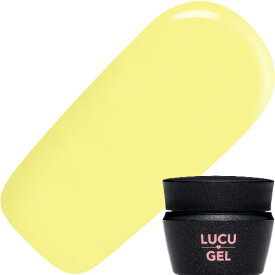 ルクジェル LUCU GEL 【ベイビーズブレス】カラージェル3.5g YEM06 カナリーブルーム【お取り寄せ】【カラージェルネイル/マット】