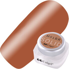 カルジェル Calgel カラーカルジェルプラス2.5g CGM01BR キャメルブラウン【お取り寄せ】【ネコポス対応】【ジェルネイル/カラージェル/マット】