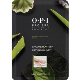 オーピーアイ OPI プロスパ アドバンスソフニングソックス1パック【お取り寄せ】【ネコポス対応】【フットケア用具/フットケア】パック かかとケア