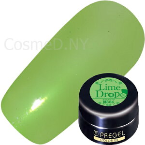 ジェルネイル カラージェル プリジェル PREGEL カラーEX 3g 804 ライムドロップ ゆうパケット【当店商品3980円(沖縄離島は税込9800円)以上で送料無料】楽天39ショップ