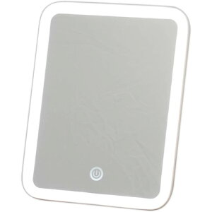 雑貨 ミラー ヤマムラ LED ライトメイクアップミラー YBM-1730 ホワイト 生活雑貨【当店商品3980円(沖縄離島は税込9800円)以上で送料無料】楽天39ショップ