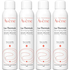 アベンヌ AVENE アベンヌウォーター 300ml 4本セット【フェイス/ウォーター】アヴェンヌ アヴェンヌウオーター アヴェンヌウォーター 敏感肌 肌あれ 乾燥肌 化粧水 化粧品 スプレー プレ化粧水 デリケート 肌悩み 無菌室製造 無香料 無着色