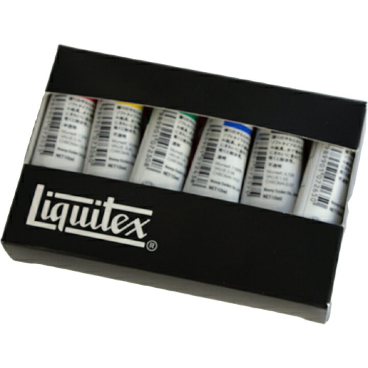 楽天市場 ネイル検定応援商品 リキテックス Liquitex リキテックス ガッシュ アクリリックプラス ネイル6色セット 絵の具 ネイルアート コスメ ドラッグｎｙ