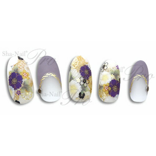 楽天市場 写ネイル Sha Nail 花綴り 藍 はなつづり あお メール便 ネコポス 対応 和柄 ネイルシール C Dネイリスト情報 コスメ ドラッグny コスメ ドラッグｎｙ