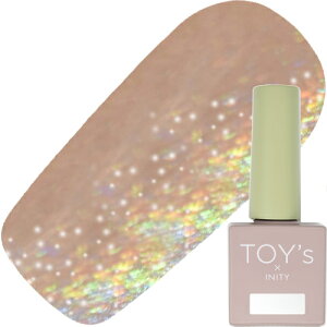 ジェルネイル カラージェル トイズバイアイニティ TOY's×INITY ラテマグコレクション カラージェル7ml TLM04 ミルクココア ゆうパケット【当店商品3980円(沖縄離島は税込9800円)以上で送料無料