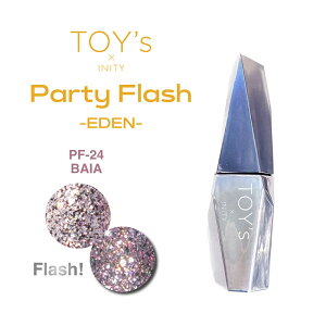 �W�F���l�C�� �J���[�W�F�� �g�C�Y�o�C�A�C�j�e�B TOY's×INITY �p�[�e�B�[�t���b�V�� EDEN �J���[�W�F��12ml T-PF24�o�C�A TOY�fs × INITY toys �Ƃ��� �����ɂĂ� �g�C�Y �A�C�j�e�B TOYs�@Party�@Flash�@-E