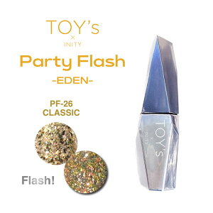 �W�F���l�C�� �J���[�W�F�� �g�C�Y�o�C�A�C�j�e�B TOY's×INITY �p�[�e�B�[�t���b�V�� EDEN �J���[�W�F��12ml T-PF26�N���V�b�N TOY�fs × INITY toys �Ƃ��� �����ɂĂ� �g�C�Y �A�C�j�e�B TOYs�@Party�@Flas
