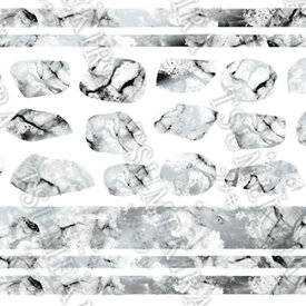 ツメキラ TSUMEKIRA 【noble】marble parts white×silver/マーブルパーツ ホワイト×シルバー【ネコポス対応】【ニュアンス フラワー/ネイルシール/花】