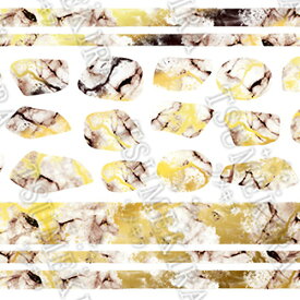 ツメキラ TSUMEKIRA 【noble】marble parts white×gold/マーブルパーツ ホワイト×ゴールド【ネコポス対応】【ニュアンス フラワー/ネイルシール/花】