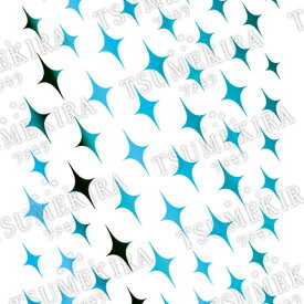 ツメキラ TSUMEKIRA 【KAI produce11】Sparkly metallic blue/スパークリー メタリックブルー(ジェル専用)【ネコポス】【アート/ネイルシール】つめきら