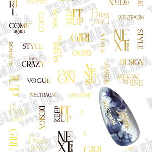 �c���L�� TSUMEKIRA MAYA�v���f���[�X minimoji �S�[���h(�W�F����p)�y�����񂹁z�y�䂤�p�P�b�g�z�y�A�[�g/�l�C���V�[���z�߂��� �e�L�X�g �A���t�@�x�b�g�t�H���g �����V�[�� ���^���b�N