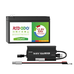 �y�o�b�e���[�{�[�d��Z�b�g 5%�����zRedodo 12.8V 6Ah �����_�S���`�E���C�I���o�b�e���[ LiFePO4 �o�b�e���[2000+�T�C�N���� ���`�E���~�d�r BMS�ی� ���^�y�� �q���p�X�N�[�^�[ �������� ���Q�T