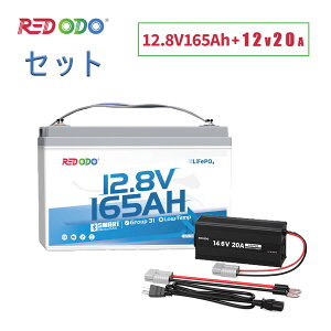 �yNEW!65%�e�ʃA�b�v!�zRedodo 12V 165Ah�����_�S���`�E���C�I���o�b�e���[ Bluetooth���� �ቷ�ی� 2112Wh��e�� �O���[�v31�݊� �R���p�N�g�݌v ���^�y�� RV �L�����v �g���[�����O���[�^�[ �I�t�O��